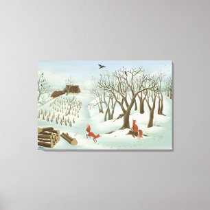 Toile Attente de temps meilleurs 1980