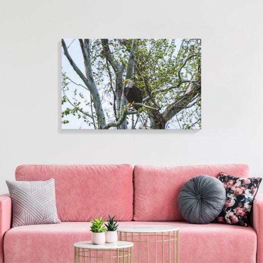 Toile Attention aux aigles (Insitu(Salon))