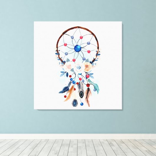 Toile attrape de rêve pour l'impression Canvas (Insitu (Plancher de Bois))