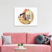 Toile Attrapez la sécurité et courez !, Une entreprise r (Insitu(Salon))