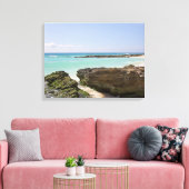 Toile Au Bord De La Mer Des Caraïbes (Insitu(Salon))