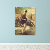 Toile Au bord de l'eau, vers 1849-53 (Insitu (Plancher de Bois))