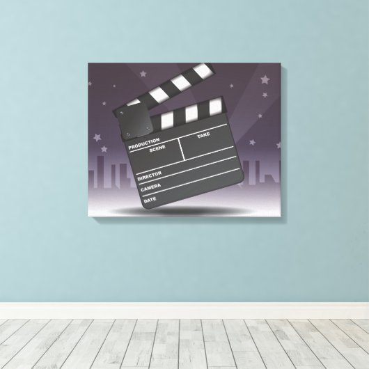 Toile Au cinéma (Insitu (Plancher de Bois))