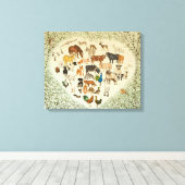 Toile Au coeur de tout cela 2013 (Insitu (Plancher de Bois))