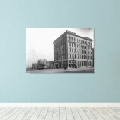 Toile Au coin de l'avenue Hewitt (Insitu (Plancher de Bois))