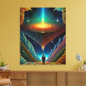 Toile Au-delà (Insitu(Salon))