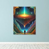 Toile Au-delà (Insitu (Plancher de Bois))