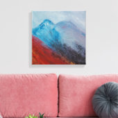 Toile Au-dessus d'Achnashellach, paysage écossais (Insitu(Salon))