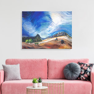 Toile Au-dessus de la gravière   Emily Carr  