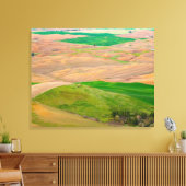 Toile Au-dessus de la Palouse peinte de la Butte Steptoe (Insitu(Salon))