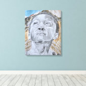 Toile Au-dessus des collines, Art Print (Insitu (Plancher de Bois))
