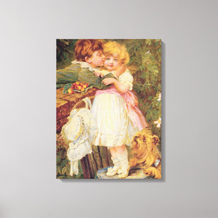 Toile Au-dessus du mur de jardin