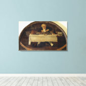 Toile Au Gourmand', panneau de magasin pour Corcellet (Insitu (Plancher de Bois))