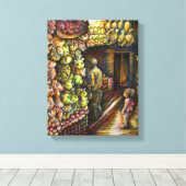 Toile Au nord du cirque (Insitu (Plancher de Bois))