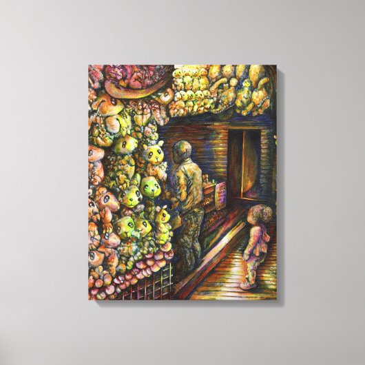 Toile Au nord du cirque (Recto)