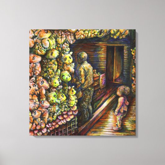 Toile Au nord du cirque (Recto)