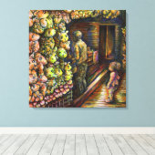 Toile Au nord du cirque (Insitu (Plancher de Bois))