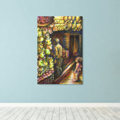 Toile Au nord du cirque (Insitu (Plancher de Bois))