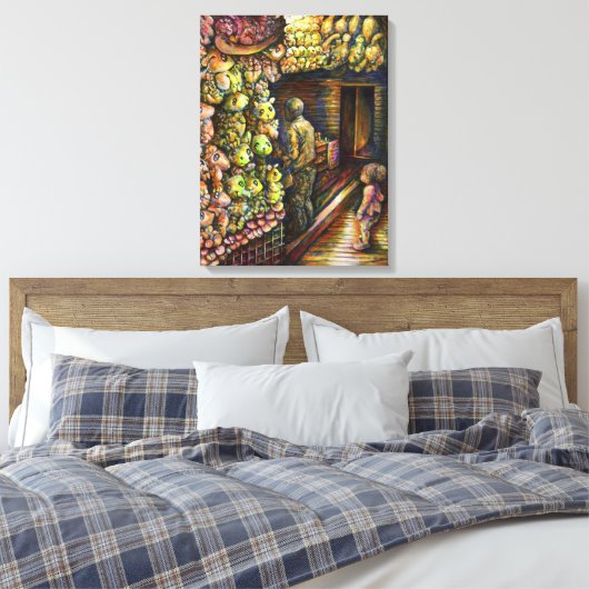 Toile Au nord du cirque (Insitu(Chambre))