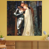 Toile Aucassin et Nicolette Peinture médiévale de Marian (Insitu(Salon))