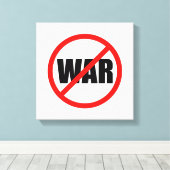 Toile Aucun symbole de guerre (Insitu (Plancher de Bois))