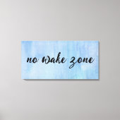 Toile Aucune zone de réveil sur l'aquarelle Abstraite (Recto)