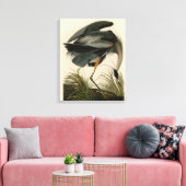 Toile Audubon Great Blue Heron Marsh Bird (Insitu(Salon))