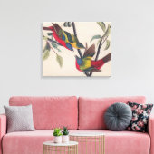 Toile Audubon Peint Bunting Bird Wildlife (Insitu(Salon))