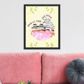 Toile Augmentez à votre propre rythme (Mur (Insitu(Salon))