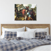 Toile Auguste devant la tombe d'Alexandre III (Insitu(Chambre))