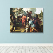 Toile Auguste devant la tombe d'Alexandre III (Insitu (Plancher de Bois))