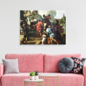 Toile Auguste devant la tombe d'Alexandre III (Insitu(Salon))