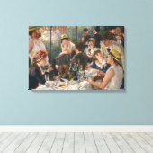 Toile Auguste Renoir - Déjeuner de la fête nautique (Insitu (Plancher de Bois))