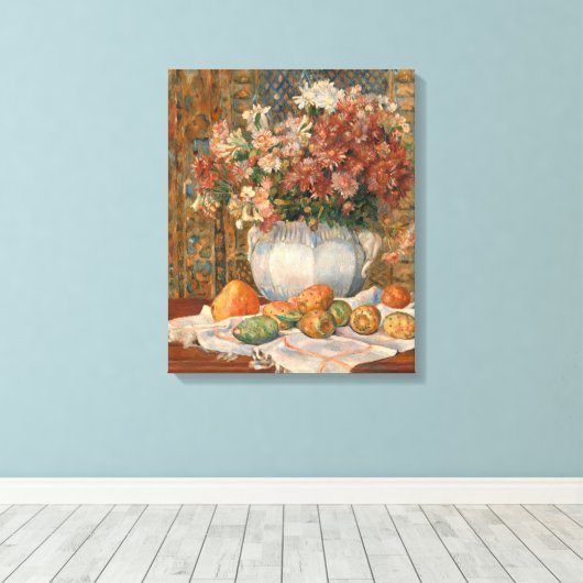 Toile Auguste Renoir Encore Fleurs De Vie Prickly Pears (Insitu (Plancher de Bois))