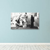 Toile Auguste Rodin dans son studio Paris (Insitu (Plancher de Bois))