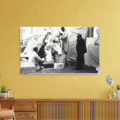 Toile Auguste Rodin dans son studio Paris (Insitu(Salon))