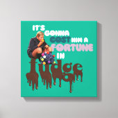 Toile Augustus Gloop - Une fortune à Fudge (Recto)