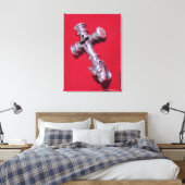 Toile Aulet viking en forme de croix (Insitu(Chambre))