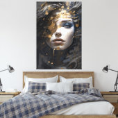 Toile Aura dorée (Insitu(Chambre))