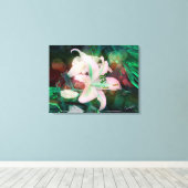 Toile Auras Danser avec les Lilies (Insitu (Plancher de Bois))