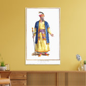 Toile Aurengzeb, Grand Khan des Hordes mongoles de Re (Insitu(Salon))