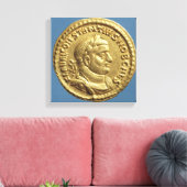 Toile Aureus de Constantius I César Auguste (Insitu(Salon))