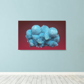 Toile Aurichalcite avec Smithsonite, comté de Soccorro, (Insitu (Plancher de Bois))