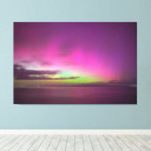 Toile Aurora Australis Southern Lights Australia (Insitu (Plancher de Bois))