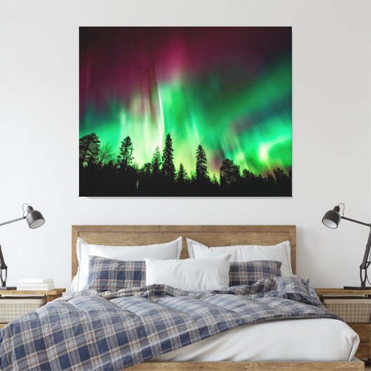 Toile aurora boreal (Insitu(Chambre))