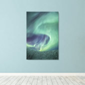 Toile Aurora Borealis (Insitu (Plancher de Bois))