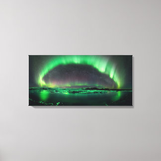 Toile Aurora Borealis - Lumières du Nord