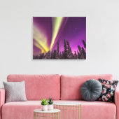 Toile Aurora Borealis Northern Lights Fairbanks Alaska (Insitu(Salon))