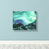 Toile Aurora Borealis Norvège (Insitu (Plancher de Bois))
