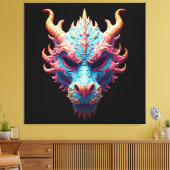 Toile Aurora Dragon Mask (Insitu(Salon))